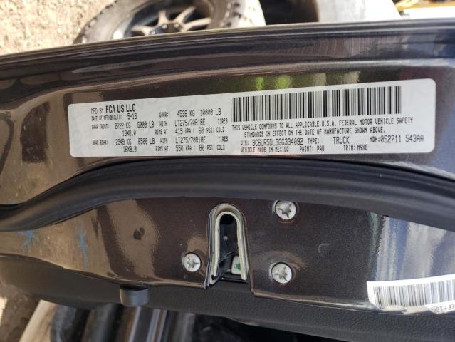 Photo 10 from auction – 2016 RAM 2500 SLT with VIN 3C6UR5DL3GG334092