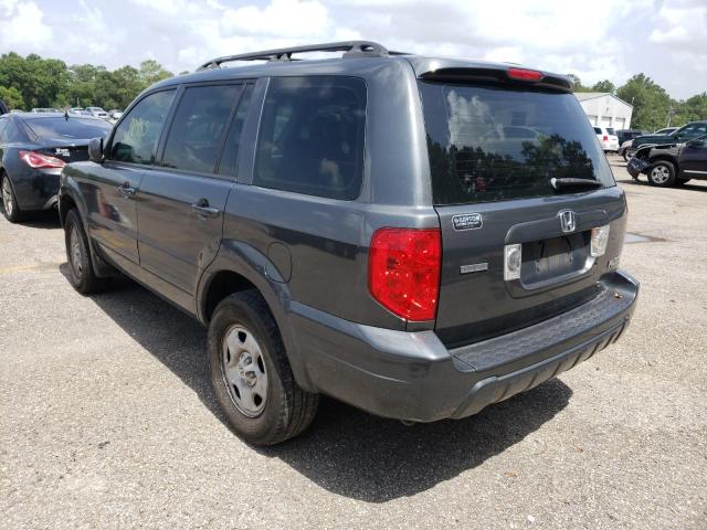 Photo 3 from auction – 2005 HONDA PILOT LX with VIN 2HKYF181X5H521371
