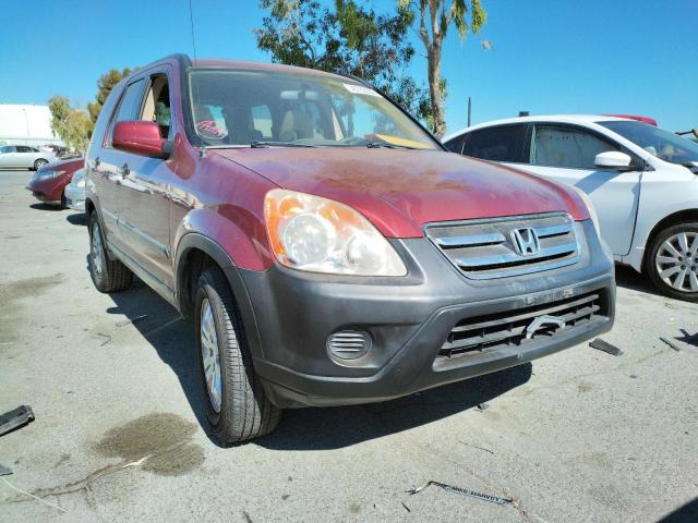 HONDA CR-V EX 2005 with VIN JHLRD78805C052090 - Photo from auction