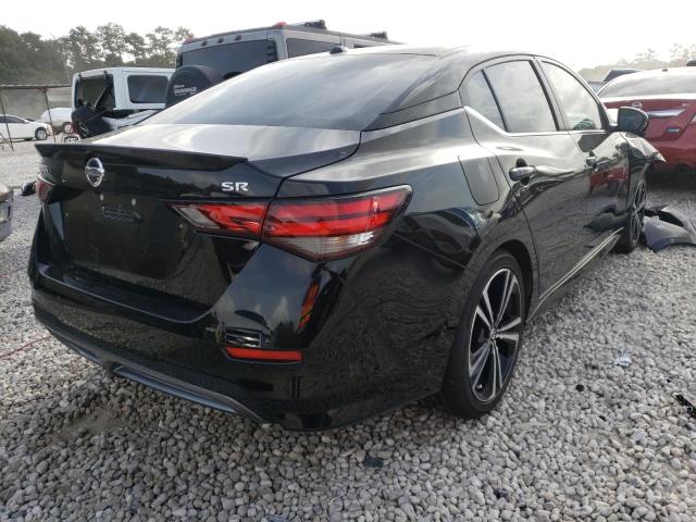 Photo 4 from auction – 2022 NISSAN SENTRA SR with VIN 3N1AB8DV4NY255432
