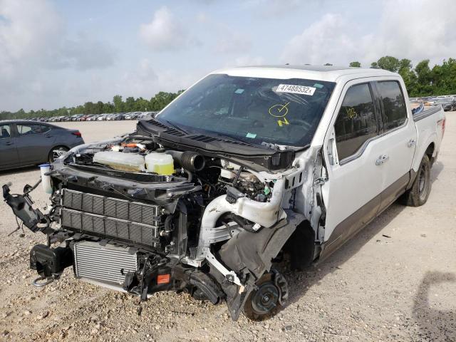 Photo 2 from auction – 2021 FORD F150 SUPER with VIN 1FTFW1ED2MFD00393