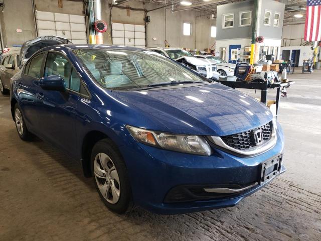 HONDA CIVIC LX 2014 with VIN 19XFB2E58EE018233 - Photo from auction