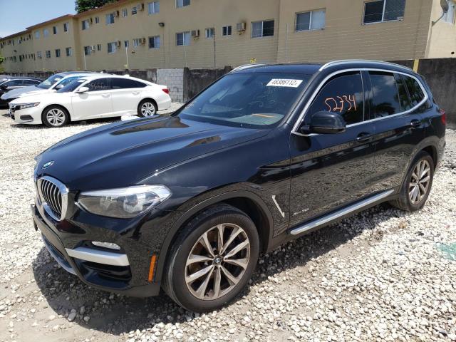 Photo 2 from auction – 2018 BMW X3 XDRIVE3 with VIN 5UXTR9C57JLD64268