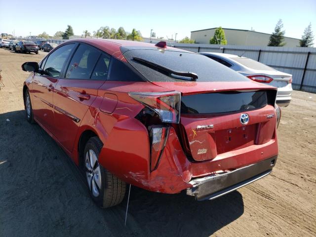 Photo 9 from auction – 2016 TOYOTA PRIUS with VIN JTDKARFU8G3508214