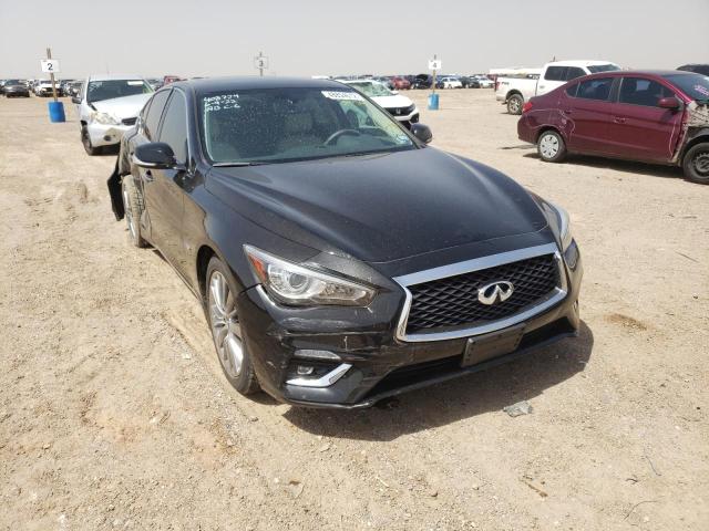 INFINITI Q50 LUXE 2018 with VIN JN1EV7AP7JM360357 - Photo from auction