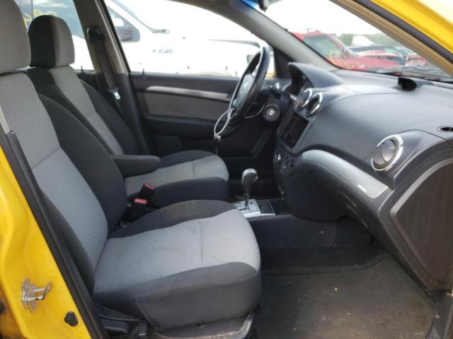 Photo 5 from auction – 2009 CHEVROLET AVEO LT with VIN KL1TG66E59B621189