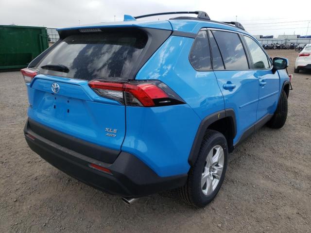 Photo 4 from auction – 2021 TOYOTA RAV4 XLE with VIN 2T3P1RFV0MW238564