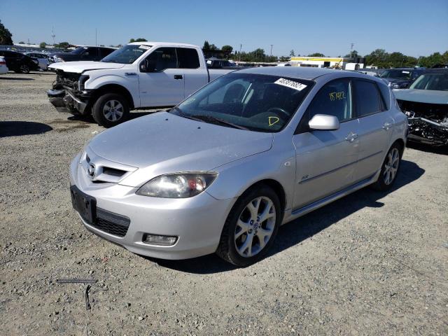 Photo 2 from auction – 2008 MAZDA 3 HATCHBAC with VIN JM1BK344681153022