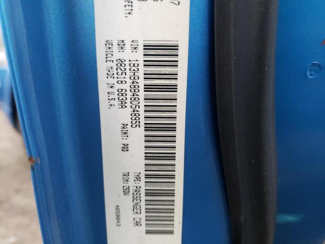 Photo 10 from auction – 2008 DODGE CALIBER SX with VIN 1B3HB48B48D548955