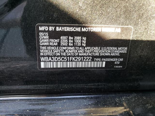 Photo 10 from auction – 2015 BMW 328 D XDRI with VIN WBA3D5C51FK291222