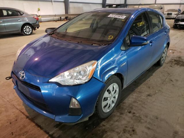 Photo 2 from auction – 2013 TOYOTA PRIUS C with VIN JTDKDTB3XD1537237