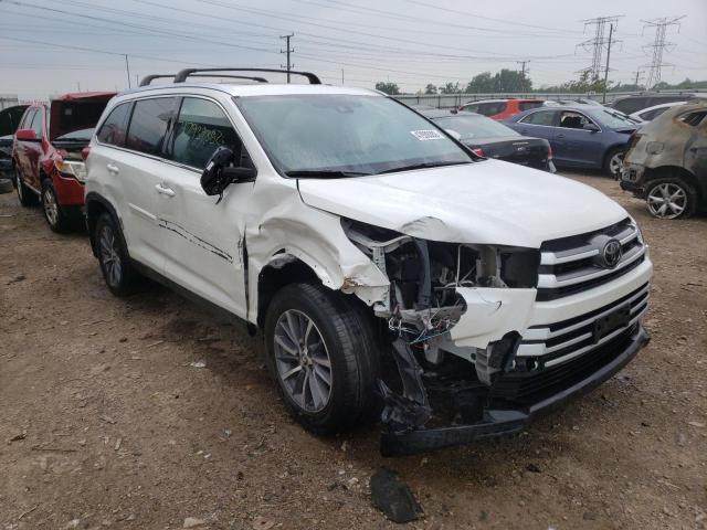 Photo 1 from auction – 2019 TOYOTA HIGHLANDER with VIN 5TDJZRFH3KS596328