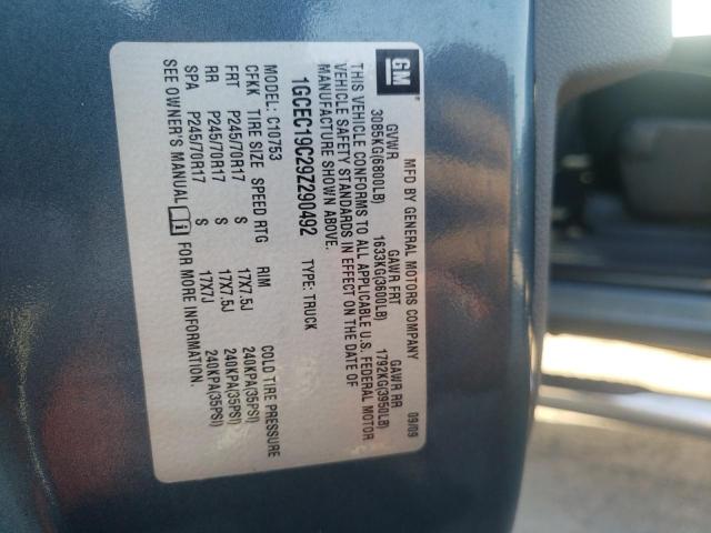 Photo 10 from auction – 2009 CHEVROLET SILVERADO with VIN 1GCEC19C29Z290492