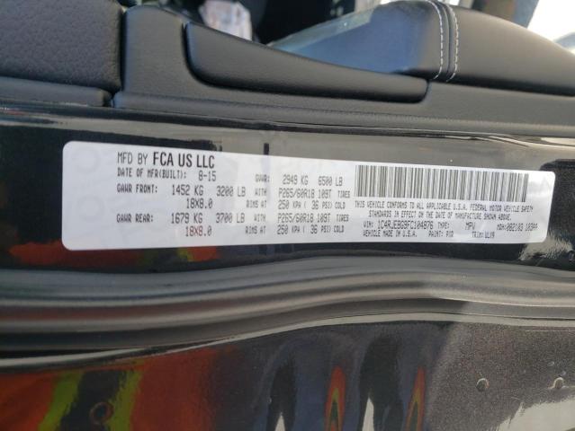 Photo 10 from auction – 2015 JEEP GRAND CHER with VIN 1C4RJEBG9FC104876