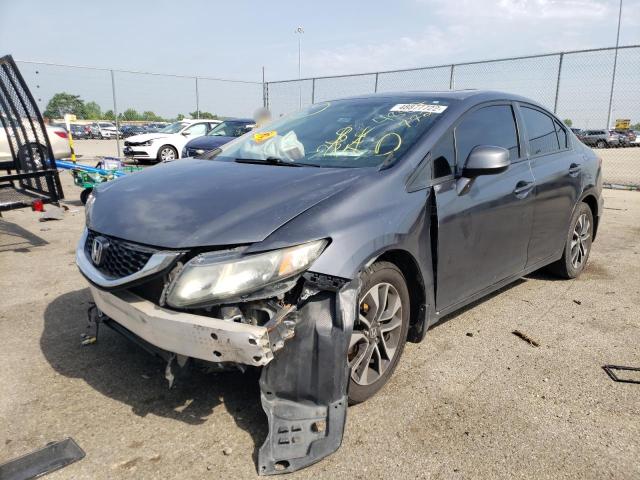 Photo 2 from auction – 2013 HONDA CIVIC EX with VIN 19XFB2F86DE037273