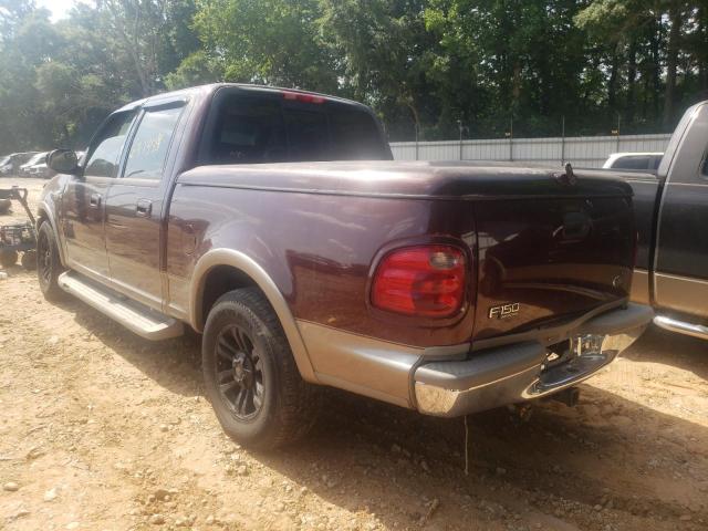 Photo 3 from auction – 2002 FORD F150 SUPER with VIN 1FTRW07L12KA10565