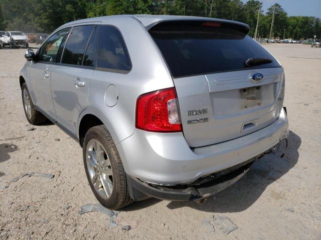 Photo 3 from auction – 2014 FORD EDGE SEL with VIN 2FMDK3JC7EBB52428