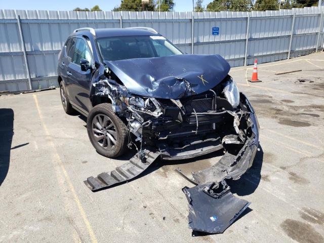 NISSAN ROGUE S 2016 with VIN 5N1AT2MV6GC760189 - Photo from auction