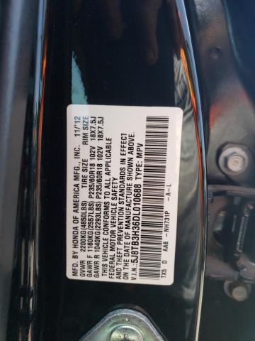 Photo 10 from auction – 2013 ACURA RDX with VIN 5J8TB3H36DL010688