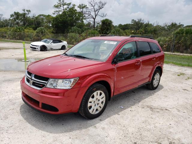 Photo 2 from auction – 2018 DODGE JOURNEY SE with VIN 3C4PDCAB8JT272997