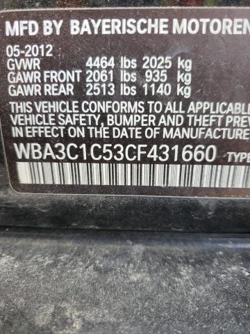 Photo 10 from auction – 2012 BMW 328 I SULE with VIN WBA3C1C53CF431660