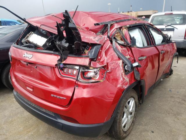 Photo 4 from auction – 2018 JEEP COMPASS SP with VIN 3C4NJCAB4JT105620