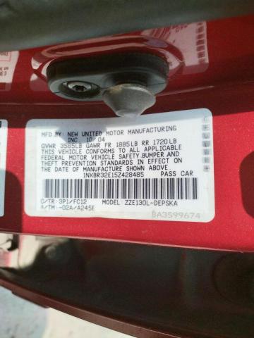 Photo 10 from auction – 2005 TOYOTA COROLLA CE with VIN 1NXBR32E15Z428485