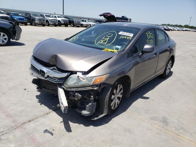 Photo 2 from auction – 2012 HONDA CIVIC LX with VIN 2HGFB2F56CH509417