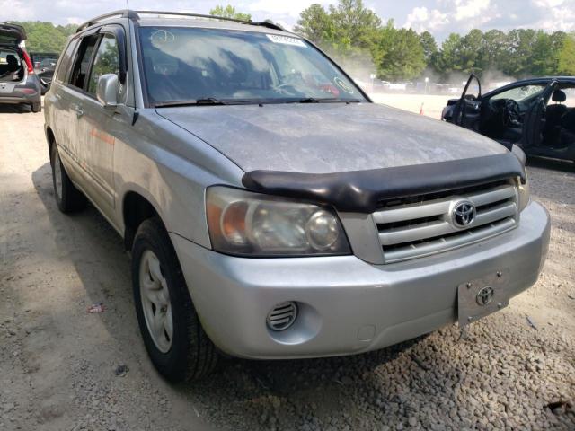 TOYOTA HIGHLANDER 2005 with VIN JTEGD21A750124419 - Photo from auction