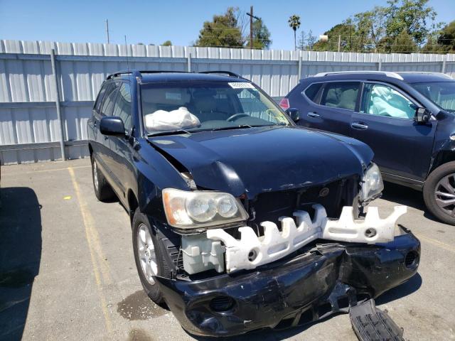 TOYOTA HIGHLANDER 2001 with VIN JTEGD21A810016143 - Photo from auction