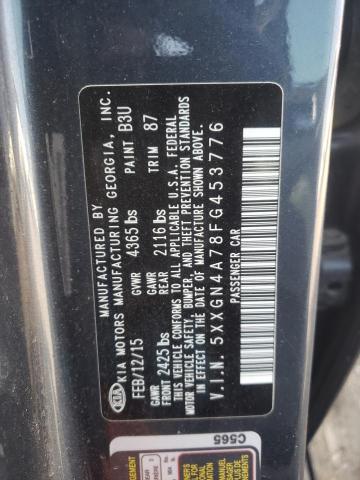 Photo 10 from auction – 2015 KIA OPTIMA EX with VIN 5XXGN4A78FG453776