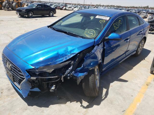 Photo 2 from auction – 2018 HYUNDAI SONATA SPO with VIN 5NPE34AF5JH632567