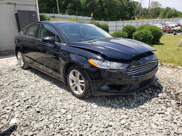 FORD FUSION SE 2018 with VIN 3FA6P0HD1JR265014 - Photo from auction