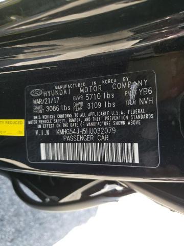 Photo 10 from auction – 2017 GENESIS G90 with VIN KMHG54JH5HU032079