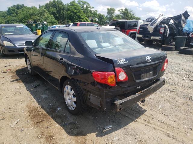 Photo 3 from auction – 2009 TOYOTA COROLLA BA with VIN 2T1BU40E49C093530
