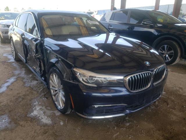 BMW 740 I 2016 with VIN WBA7E2C57GG503820 - Photo from auction