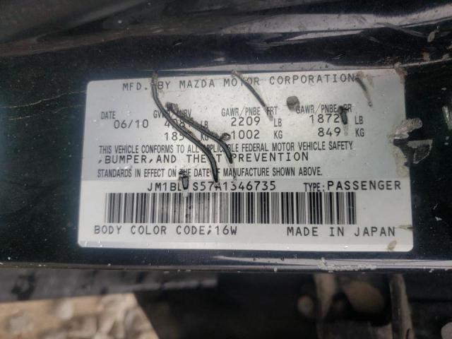 Photo 10 from auction – 2010 MAZDA 3 S with VIN JM1BL1S57A1346735