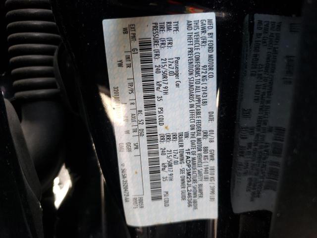 Photo 10 from auction – 2018 FORD FOCUS SEL with VIN 1FADP3M29JL246366