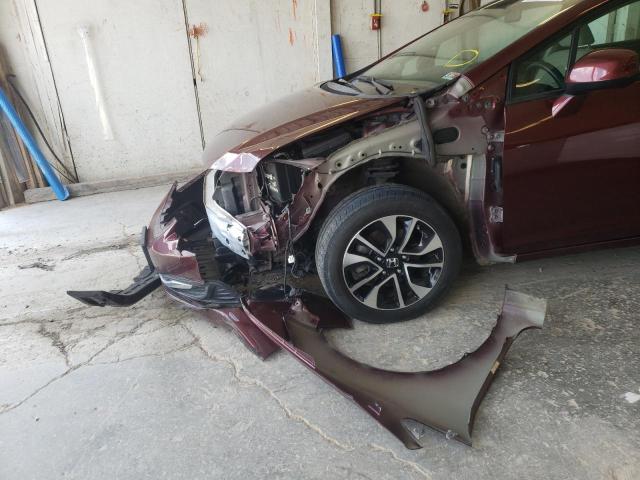 Photo 9 from auction – 2013 HONDA CIVIC EX with VIN 19XFB2F86DE261854
