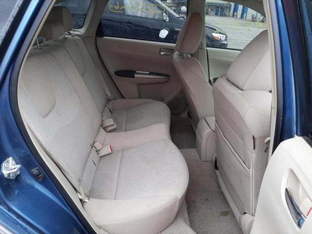 Photo 6 from auction – 2008 SUBARU IMPREZA OU with VIN JF1GH63698G837901