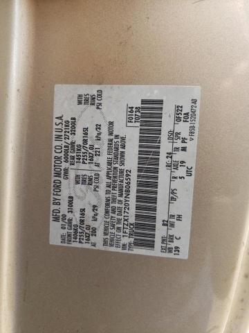 Photo 10 from auction – 2000 FORD F150 with VIN 1FTZX1720YNB06592