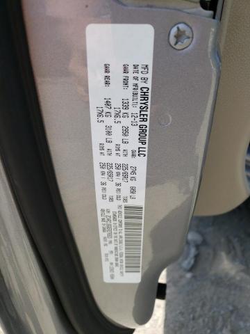 Photo 10 from auction – 2014 CHRYSLER TOWN & COU with VIN 2C4RC1BG6ER276923