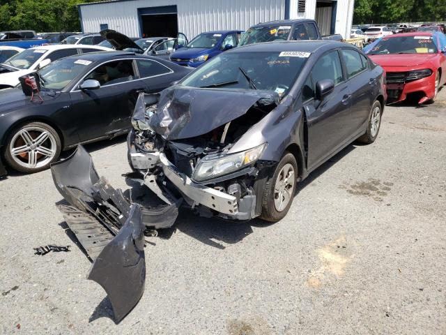 Photo 2 from auction – 2015 HONDA CIVIC LX with VIN 2HGFB2F54FH553663