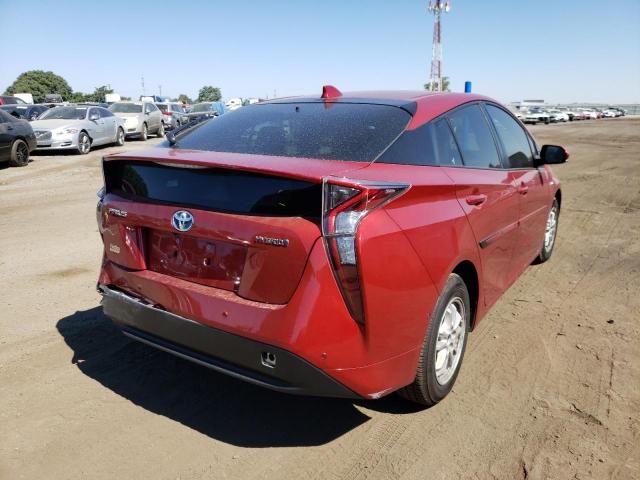 Photo 4 from auction – 2016 TOYOTA PRIUS with VIN JTDKARFU8G3508214