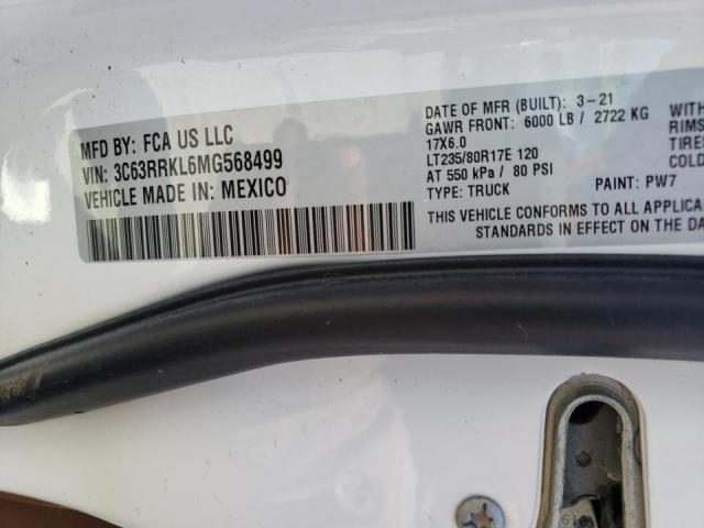 Photo 10 from auction – 2021 RAM 3500 LONGH with VIN 3C63RRKL6MG568499