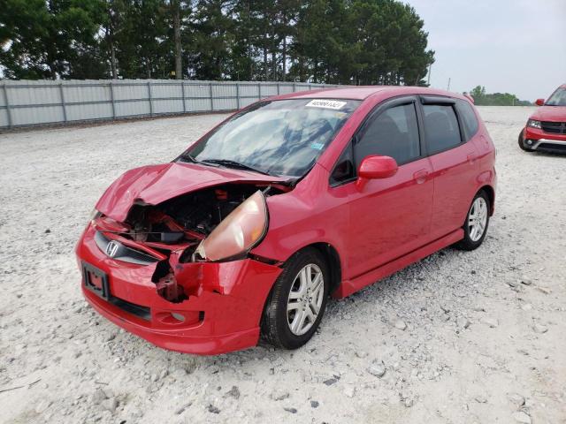 Photo 2 from auction – 2007 HONDA FIT S with VIN JHMGD38657S064593
