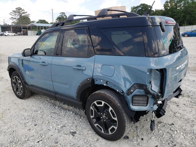 Photo 3 from auction – 2022 FORD BRONCO SPO with VIN 3FMCR9C63NRD13649