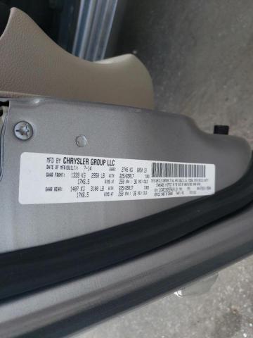 Photo 10 from auction – 2014 CHRYSLER TOWN & COU with VIN 2C4RC1BG5ER424110