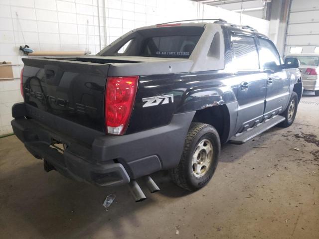 Photo 4 from auction – 2003 CHEVROLET AVALANCHE with VIN 3GNEK13T93G182574