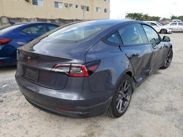 Photo 4 from auction – 2022 TESLA MODEL 3 with VIN 5YJ3E1EA1NF187148